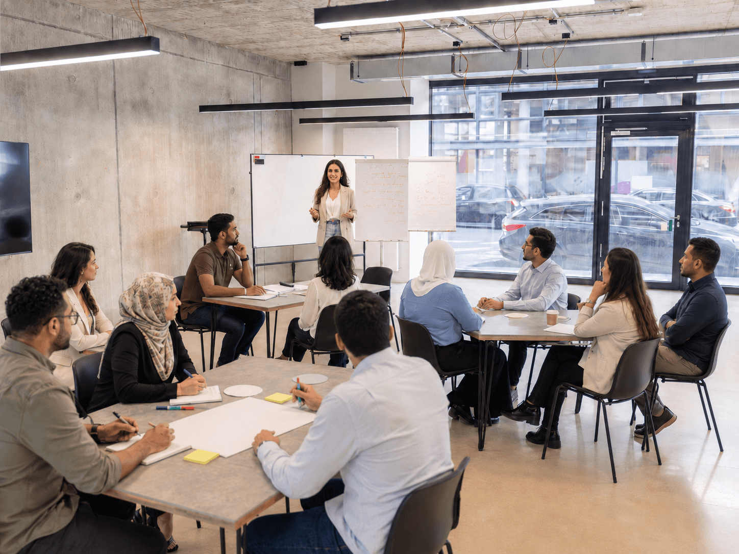 Workshop and masterclass session